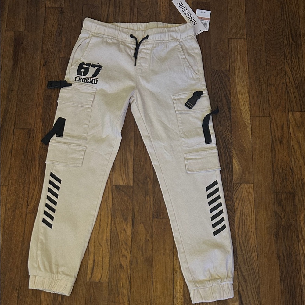 Ring of Fire Beige Cargo Pants